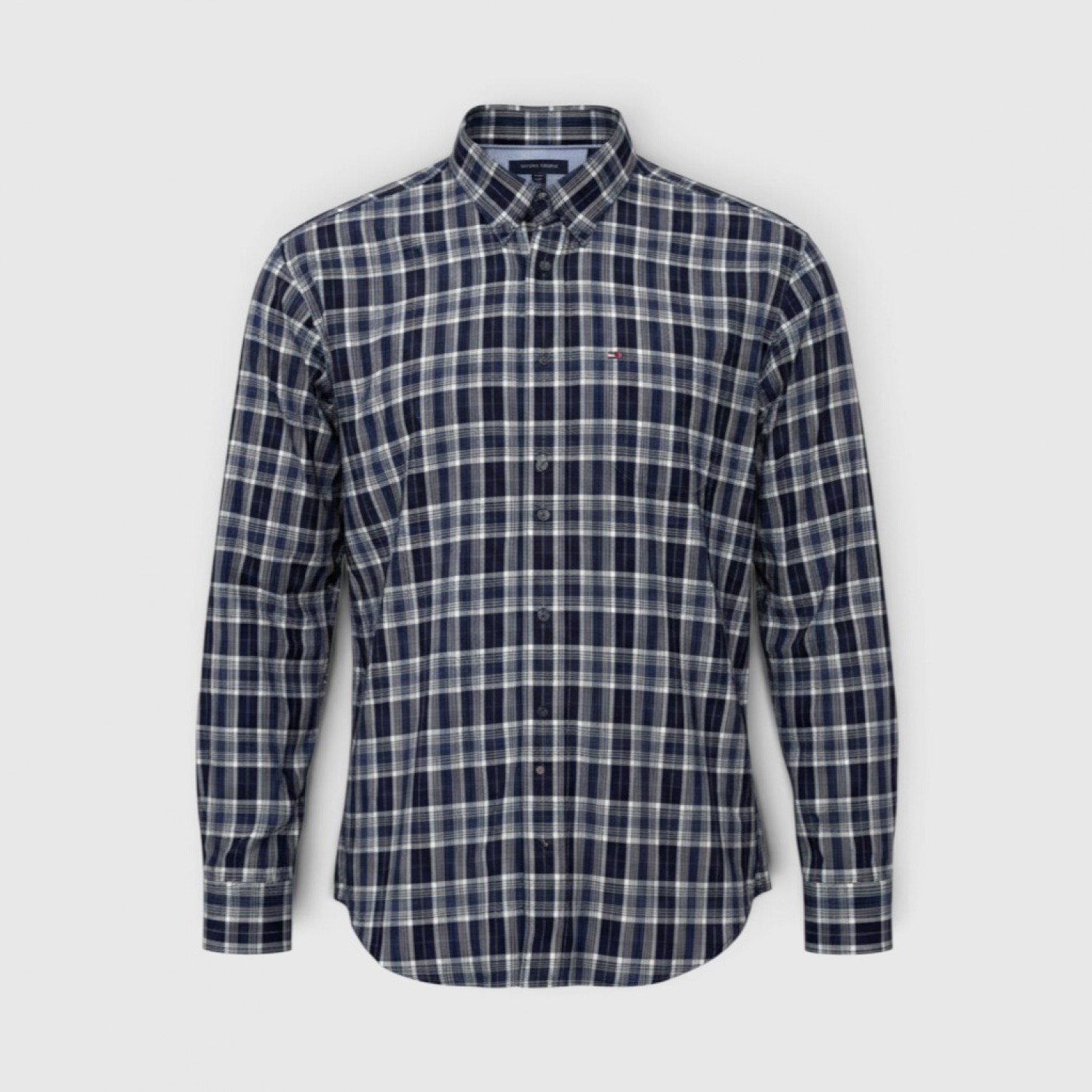 Tommy Hilfiger Καρό Πουκάμισο Navy / Pre-Owned